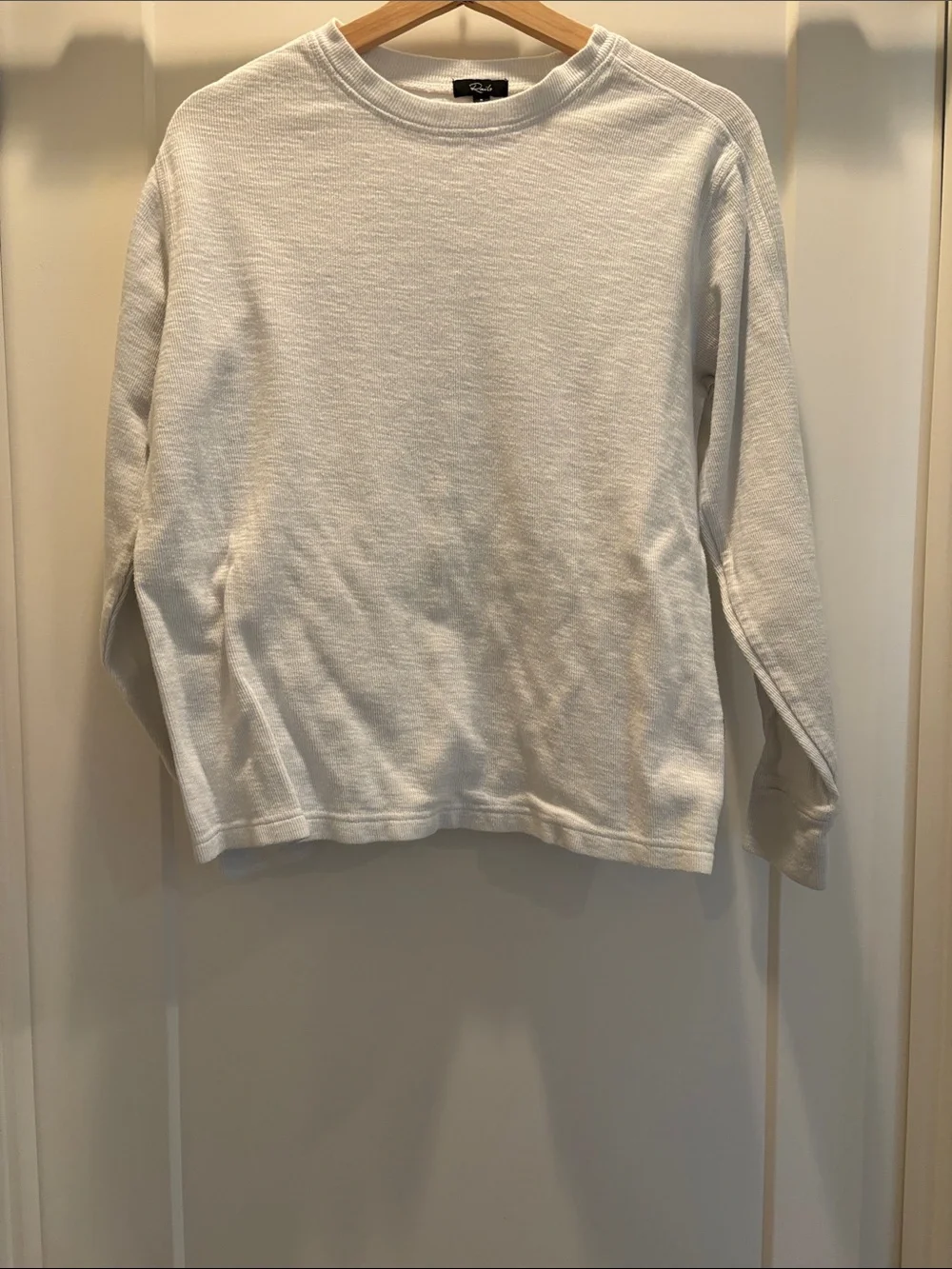 Rails White Crewneck Sweatshirt